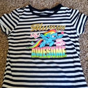 5 pack bundle of girls short sleeve tshirts size 10/12